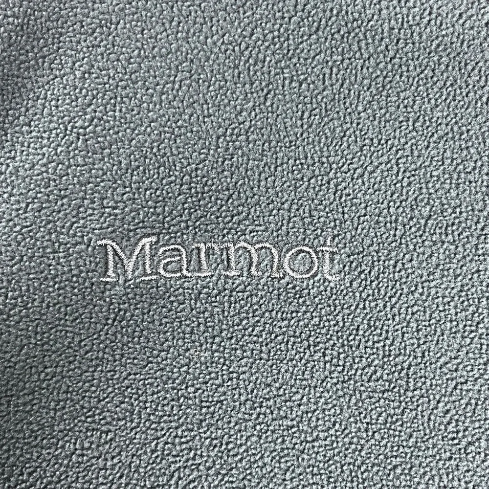 Marmot‎ Polartec Fleece Pullover Gray Quarter Zip Relaxed Outdoor XXL